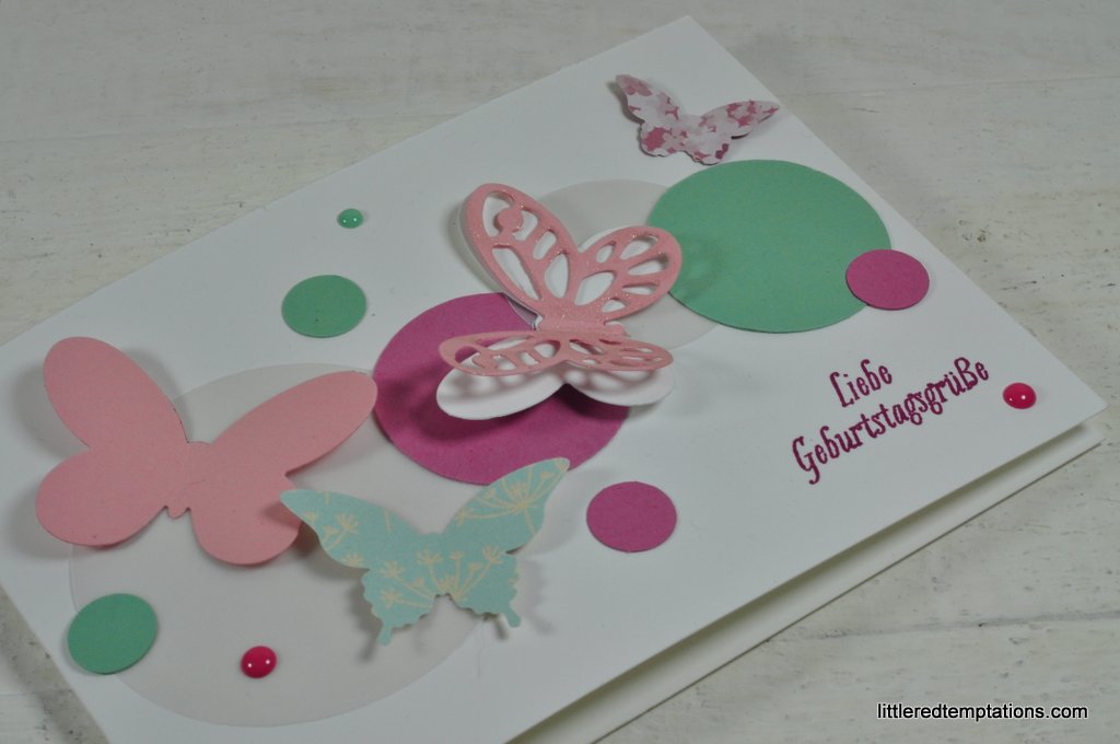 butterfly card stampin up