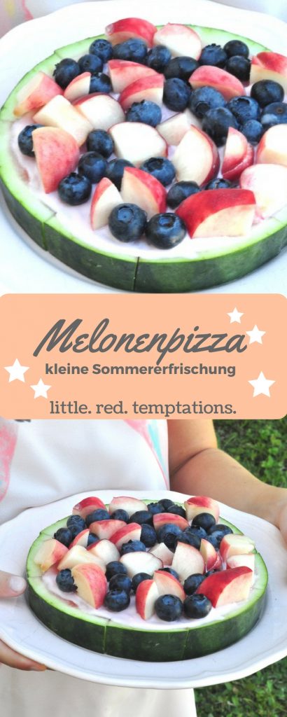 Erfrischung für den Sommer: fruchtige Melonenpizza
