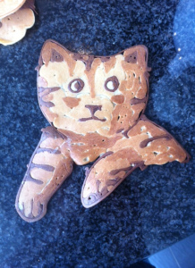 Pancake Art - Katze