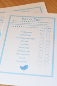 Ideen für eine Babyparty: Spiele, DIY-Ideen, Geschenke und Spielvorlagen zum Ausdrucken